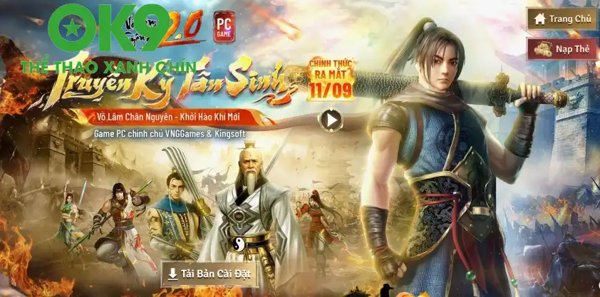 Võ Lâm Truyền Kỳ 2.0 PC tái hiện ký ức tuổi thơ