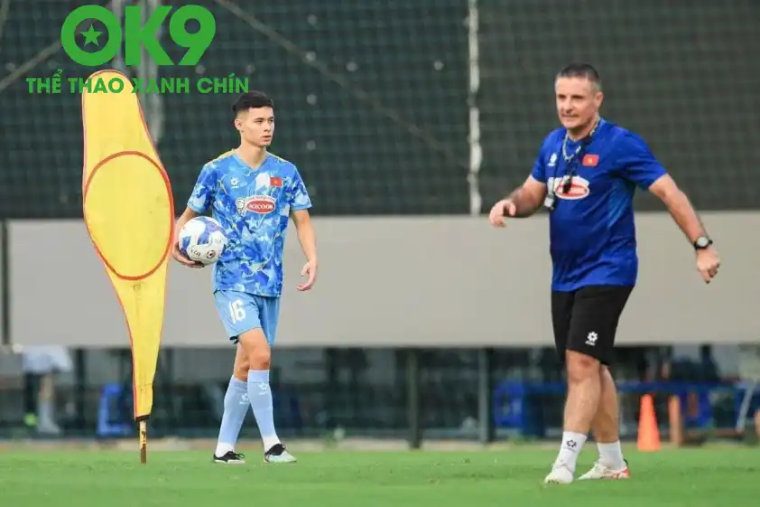 Vadim Nguyễn hoàn toàn có thể trở thành trụ cột của U23 Việt Nam. Ảnh: FBNV
